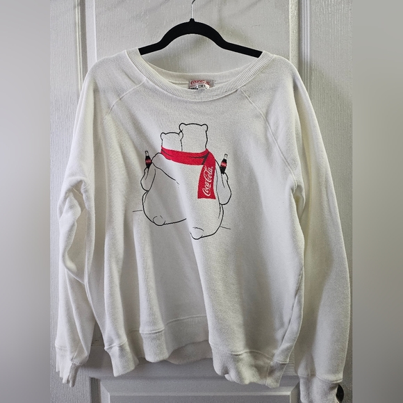 Wildfox Coca-Cola Bear Sweatshirt L - Picture 2 of 2